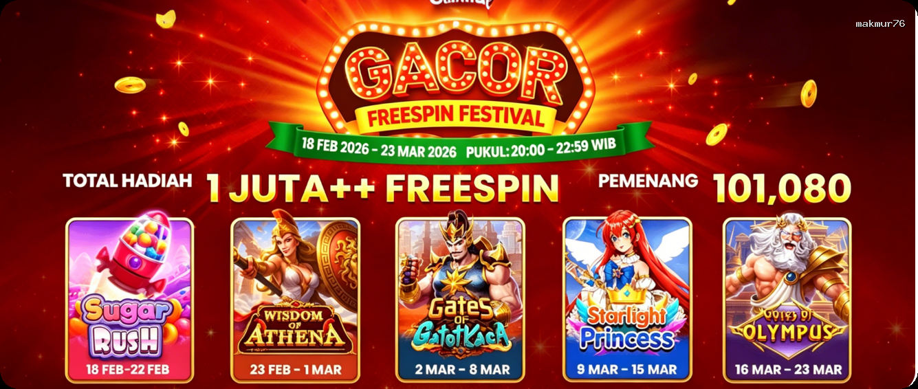 Login makmur76 Sekarang Bonus Melimpah